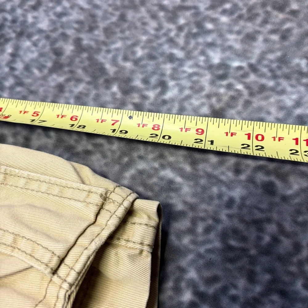 VTG Aeropostale Cargo Shorts Mens 32 Tan Baggy Utility Surf Skater Outdoor Y2K